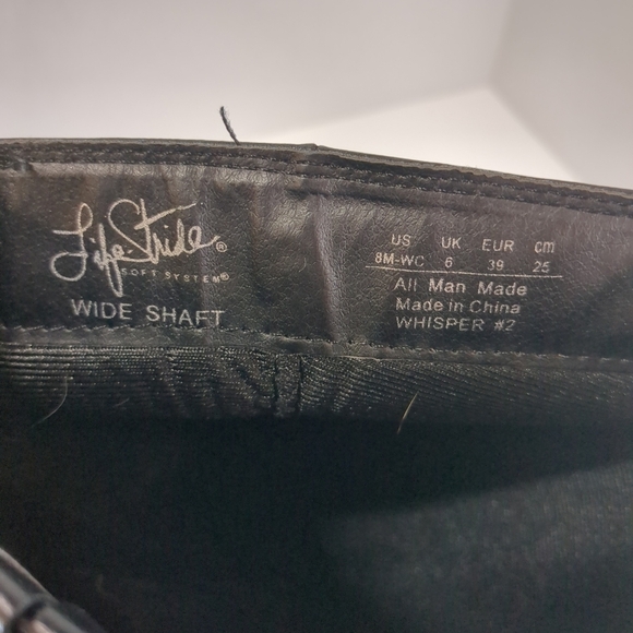 Life Stride Women's Whisper 2 Black  Boots , Size 8M - Picture 12 of 13